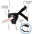 Strap-on Deluxe-Gurt Schwarz