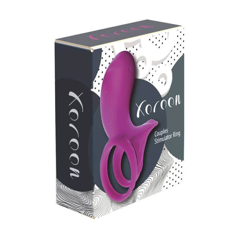 Xocoon - Paar-Stimulatorring Fuchsia