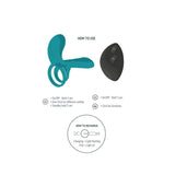 Xocoon - Vibratorring für Paare Grün