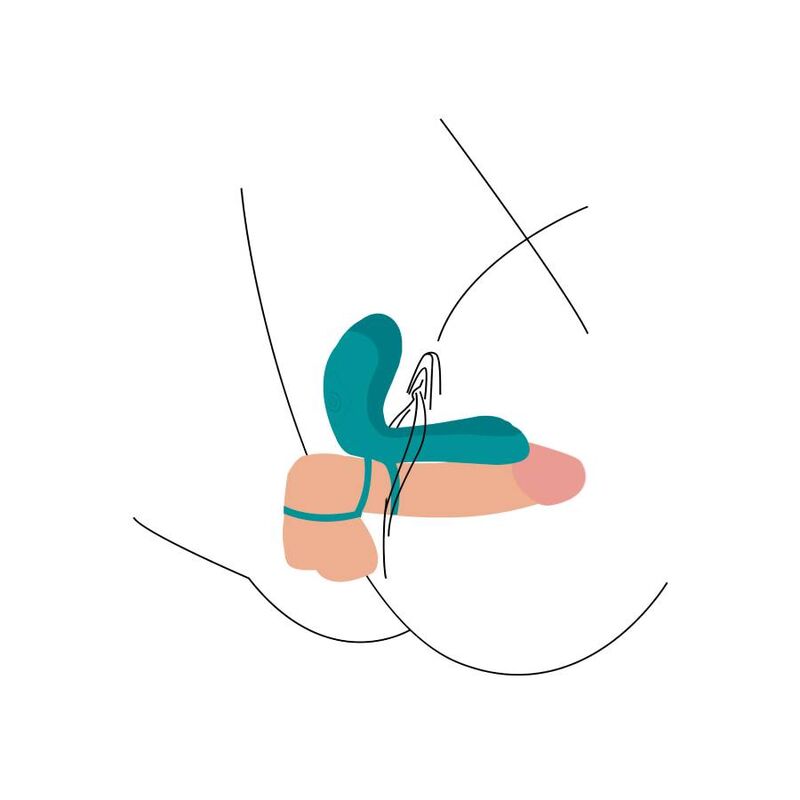 Xocoon - Vibratorring für Paare Grün