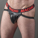 Macho - Mx25rc Jock Rotes Leder XL