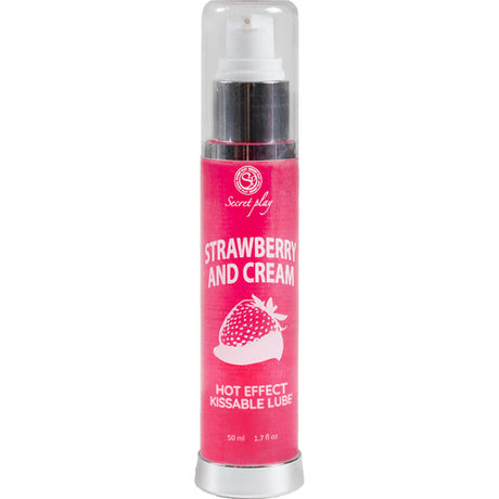Secretplay - Gleitmittel 2-1 Wärmeeffekt Erdbeere & Creme 50 ml