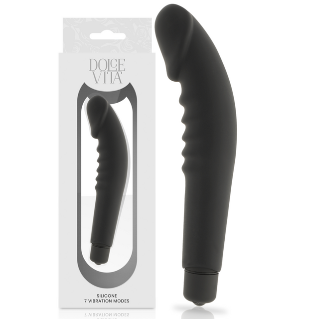 Dolce Vita - Realistic Pleasure Schwarzes Silikon