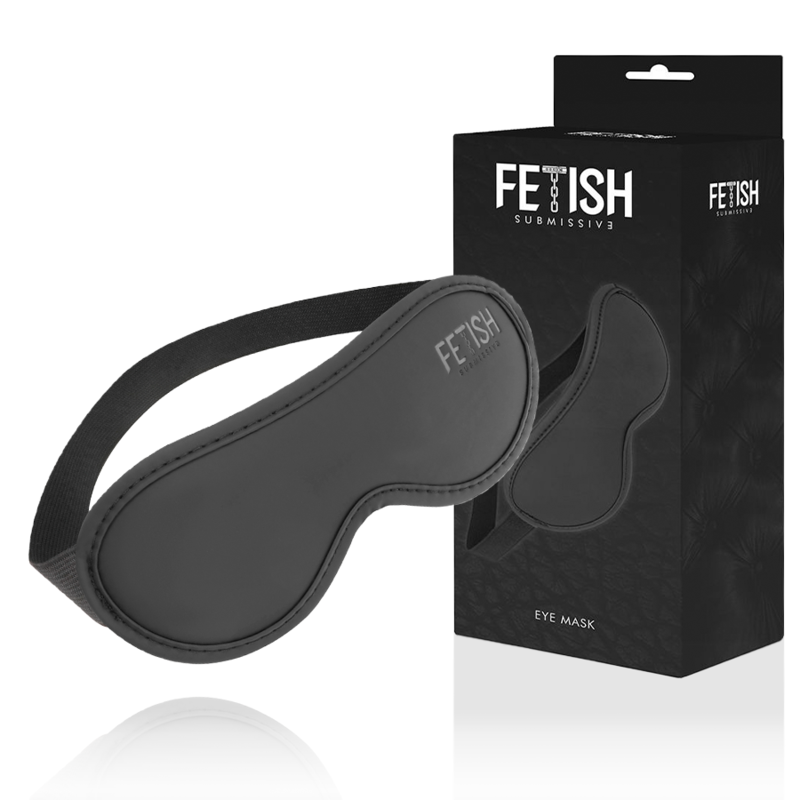 Fetish Submissive - Vegane Ledermaske Ii mit Noprene-Futter