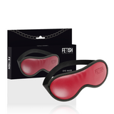 Fetish Submissive Dark Room - Vegane Ledermaske mit Neoprenfutter