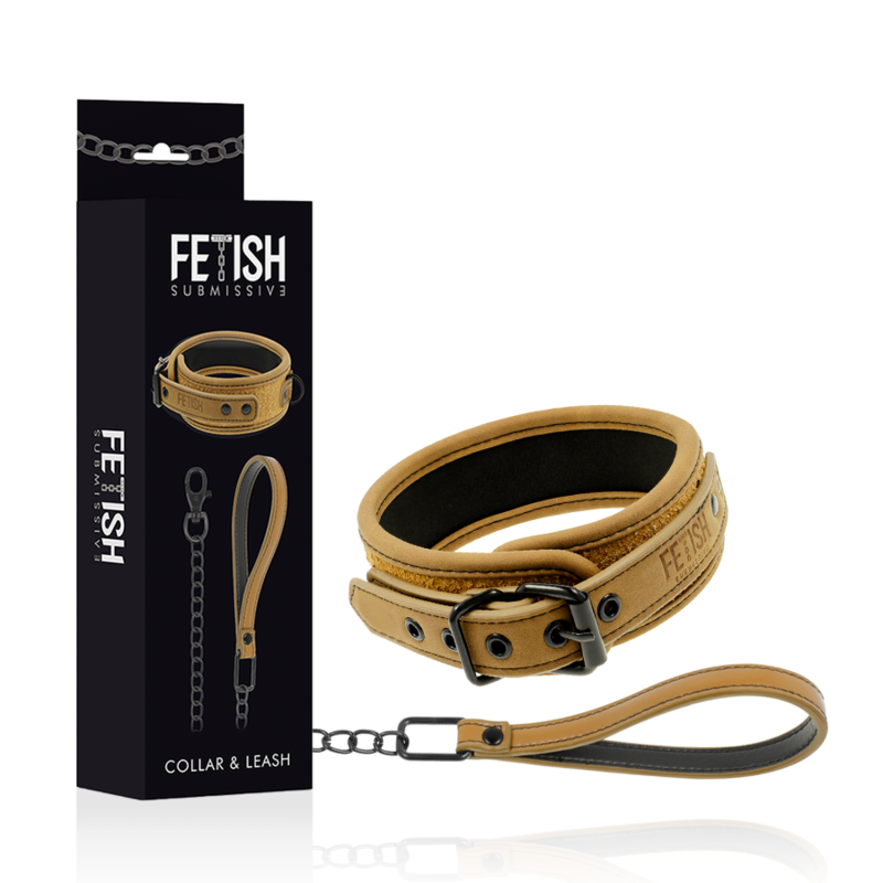 Fetish Submissive Origen - mit Neopren Gefütterte Kette