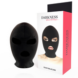 Darkness - BDSM-Submission-Maske, Mund und Augen Schwarz