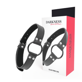 Darkness - Gag mit Ringdurchmesser 3,6 cm