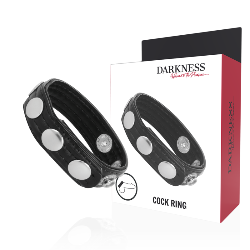 Darkness - Leder-Erektionsring