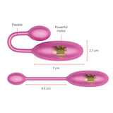 Oninder - Denver Vibrationsei Rosa 7 x 2,7 cm Kostenlose App