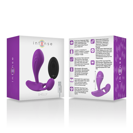 Intense - Shelly Plug Anal Fernbedienung Lila