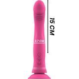 Intense - Michelangelo Rosa Silikon-Vibrator-Dildo