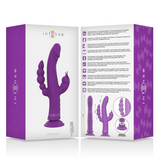 Intense - Casanova Rabbit Silikonvibrator Dreifachmotor Lila