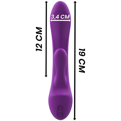 Intense - Luigi Rabbit Vibrator Flüssiges Silikon Lila