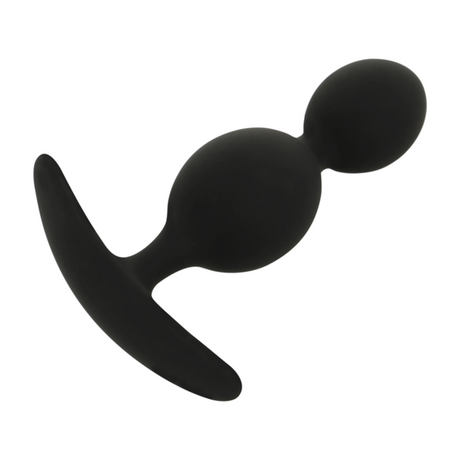 Black&Silver - Orson Plug Silikon 2 Analwellen 9 cm