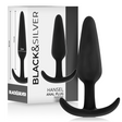 Analplug Hansel mit kleinem Griff Türkis Ø 2,3 cm