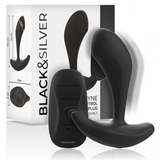 Black&Silver - Dwayne Anal Plug Silikon Fernbedienung