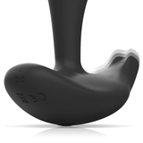 Black&Silver - Dwayne Anal Plug Silikon Fernbedienung
