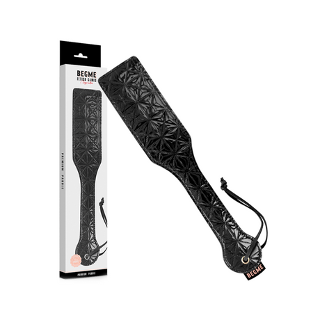 Begme - Black Edition Paddel aus Veganem Leder