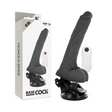 Basecock - Realistischer Vibrator mit Fernbedienung Schwarz 19 cm-x-4 cm