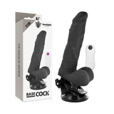 Basecock - Artikulierbarer Vibrator mit Fernbedienung Schwarz 21 cm-x-5 cm