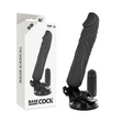 Basecock - Realistischer Vibrator mit Fernbedienung Schwarz 20 cm-x-4 cm