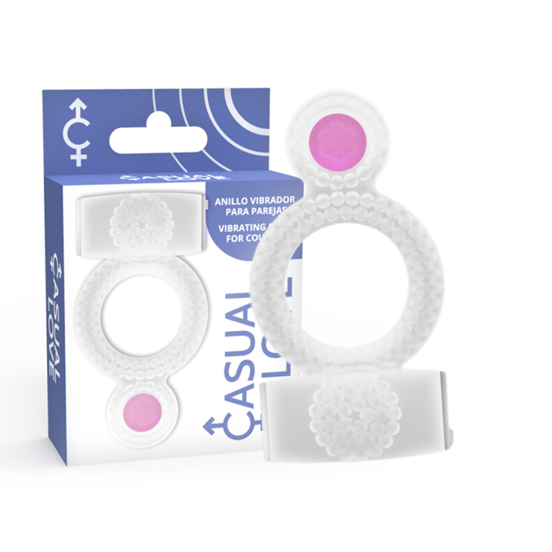 Casual Love - Ring Doppelter Genuss Transparenter Ring