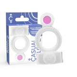 Casual Love - Ring Doppelter Genuss Transparenter Ring