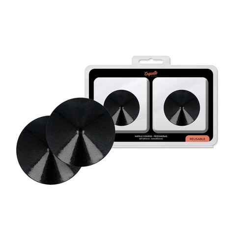 Nippelpasties Chic Desire Nippelabdeckung mit Schwarzen Kreisen