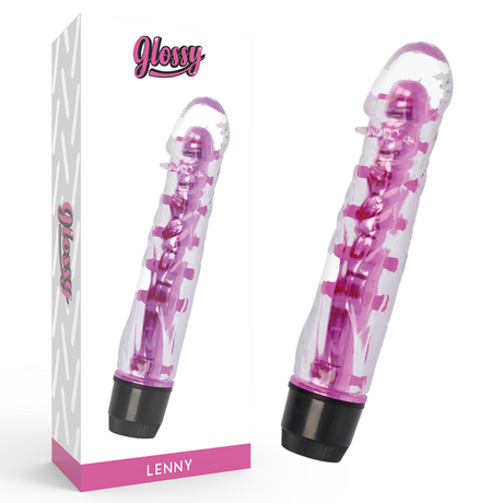 Glossy - Lenny Vibrator Rosa
