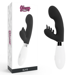 Glossy - Elvis Kaninchen Schwarz