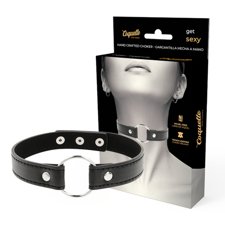 Fetisch-Toy Chic Desire Vegane Leder-Halskette Damen-Accessoire