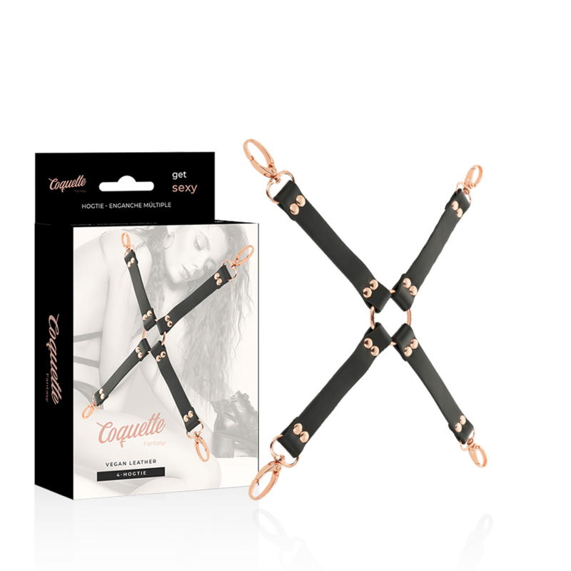 Coquette Chic Desire - Fantasy Hog Tie Veganes Leder