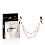 Coquette Chic Desire - Fantasy-Nippelclips aus Metall mit Kette