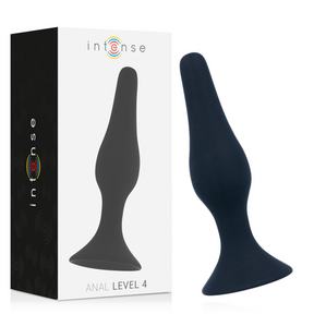 Intense - Anal Stufe 4 15,5 cm Schwarz