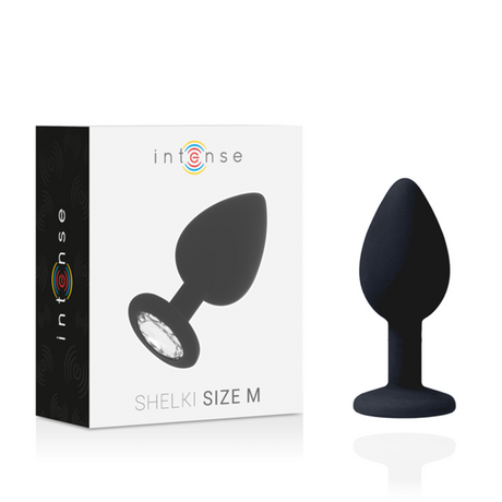 Intense - Shelki M Anal Plug Schwarz
