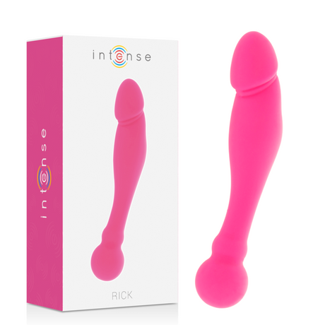Dildo Silikon Rick Dual Rosa 3,5 x 18 cm