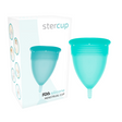 Stercup - Fda Silikon-Menstrualcup Aquamarin - Grösse L
