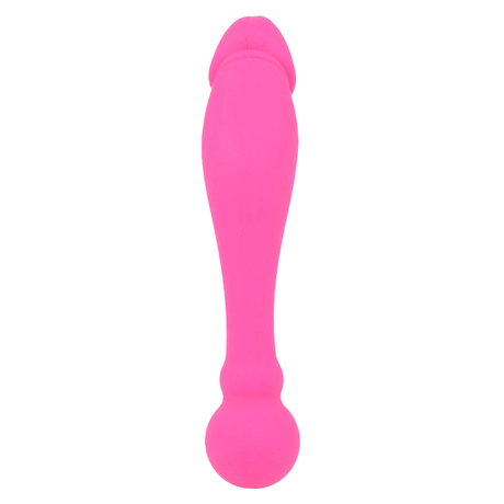 Dildo Silikon Rick Dual Rosa 3,5 x 18 cm.3