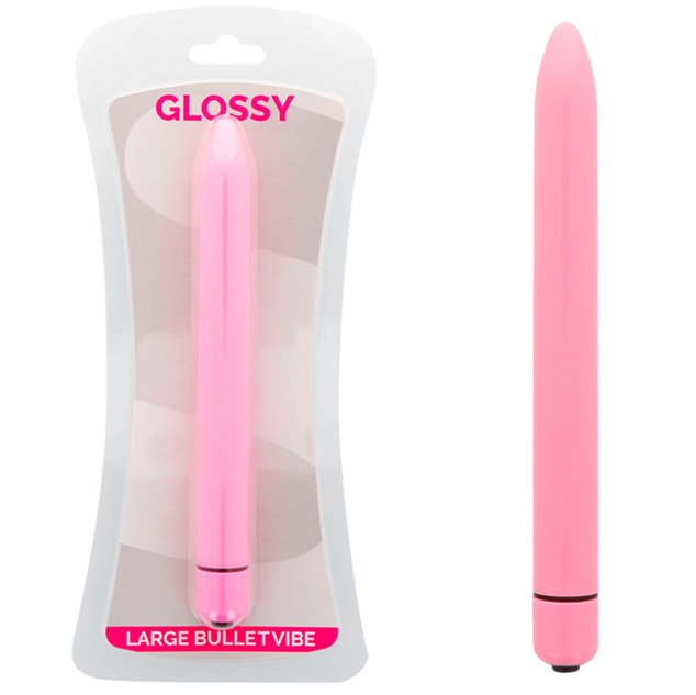 Glossy Slim - Vibrator Rosa