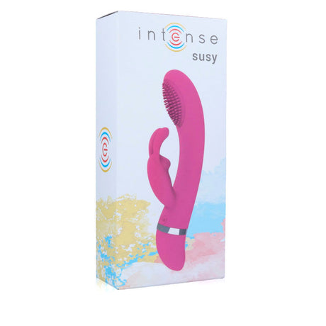 Rabbit-Vibrator Susy Oszillierender aus Silikon Kaninchen Rosa 3,6 x 18,8 cm.2