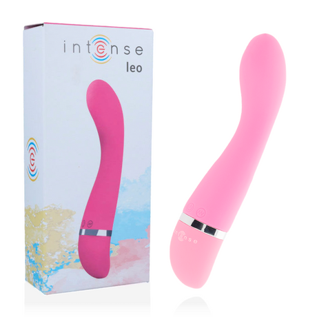 Vibrator Leo Rosa Silikon Luxe 3,4 x 18,9 cm