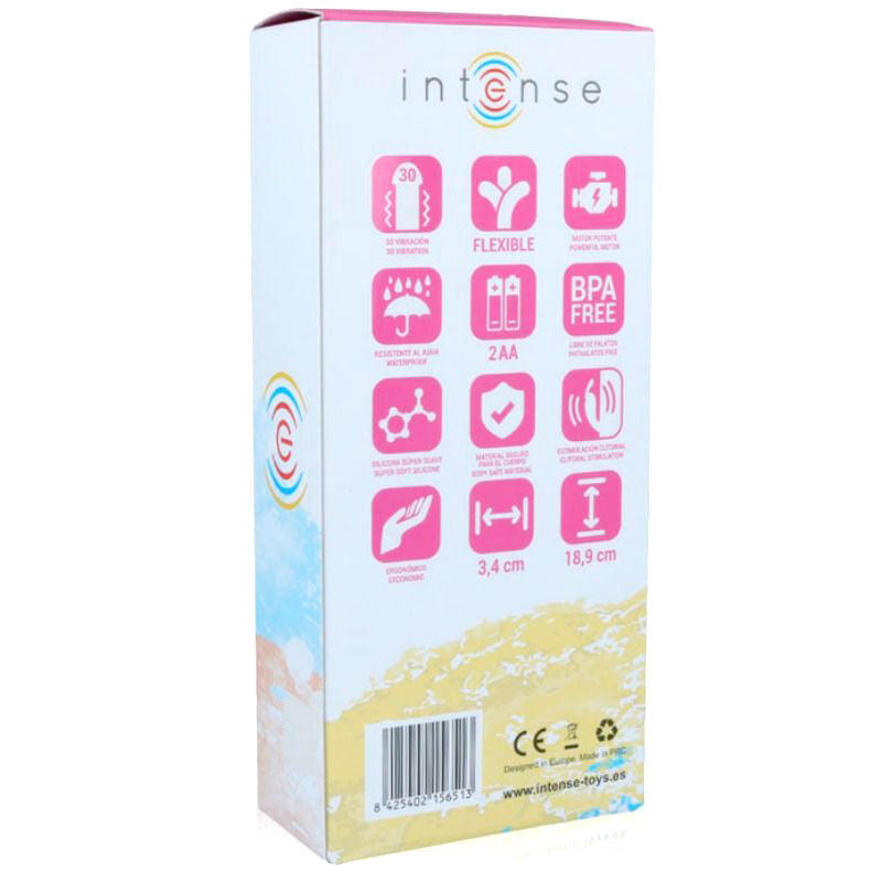 Intense - Hilari Rosa Luxe-Vibrator aus Silikon