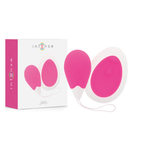 Intense - Jan Egg Vibrator Fernbedienung Rosa