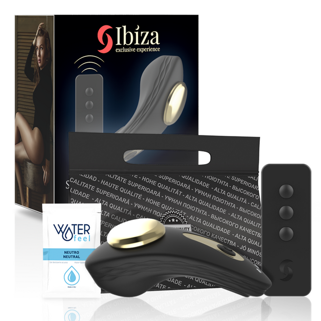 Ibiza - Silikon-Höschenvibrator mit Fernbedienung