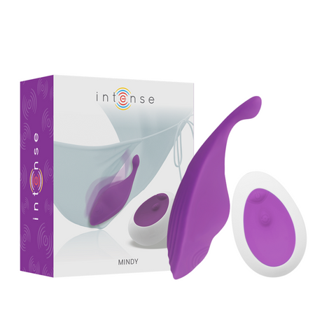 Vibrator Mindy Pantie Lila Fernbedienung 1 cm