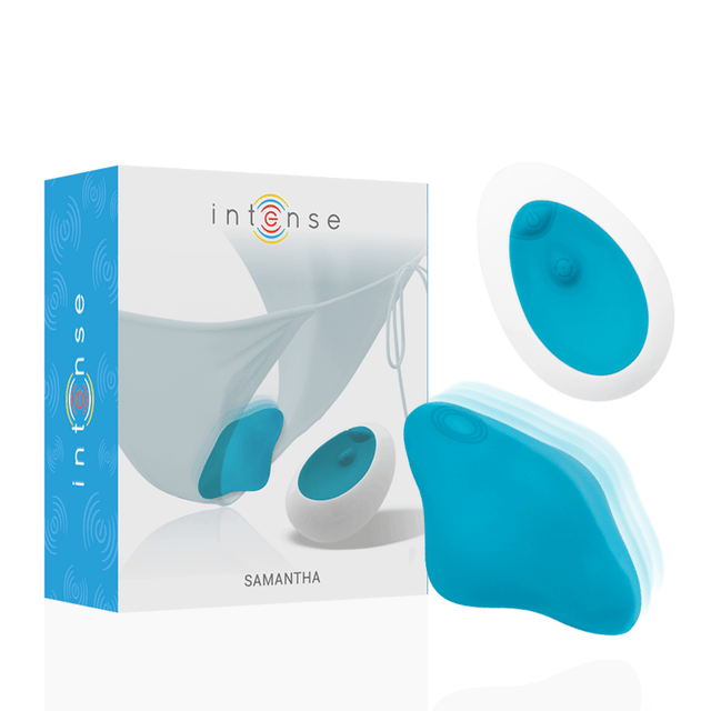 Intense - Samantha Pantie Fernbedienung Blau