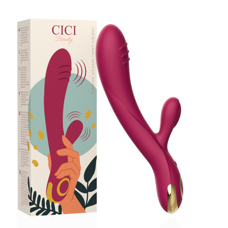 Rabbit-Vibrator Premium Silikon Kaninchen