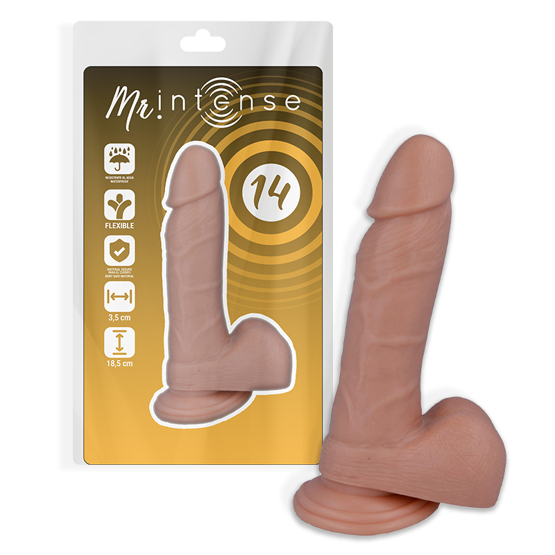 Mr Intense - 14 Realistischer Penis 18.5 cm-x-3.8 cm
