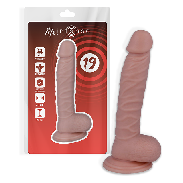 Mr Intense - 19 Realistic Penis 20 cm-x-3.1 cm